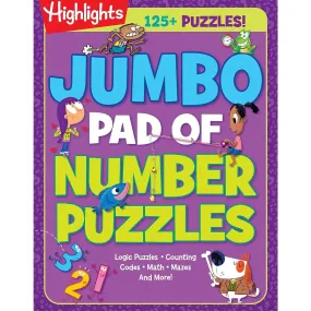 Jumbo Pad of Number Puzzles