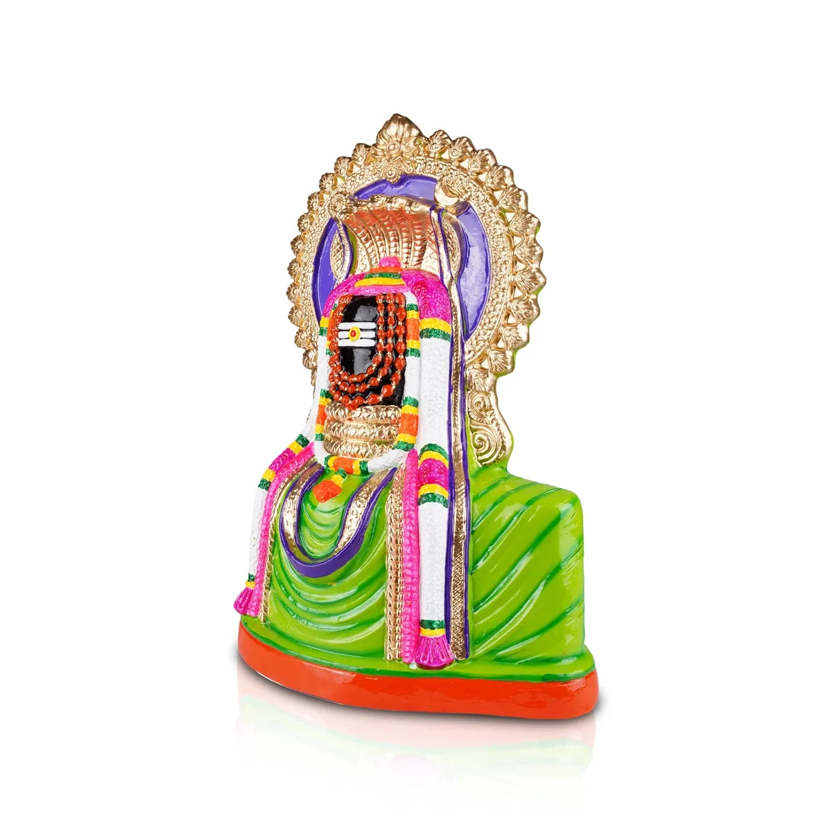 Kabaleeshwarar Paper Mache Golu Bommai Pair - 21 x 12 Inches | Giri Golu Doll/ Navaratri Golu Bomma/Gombe