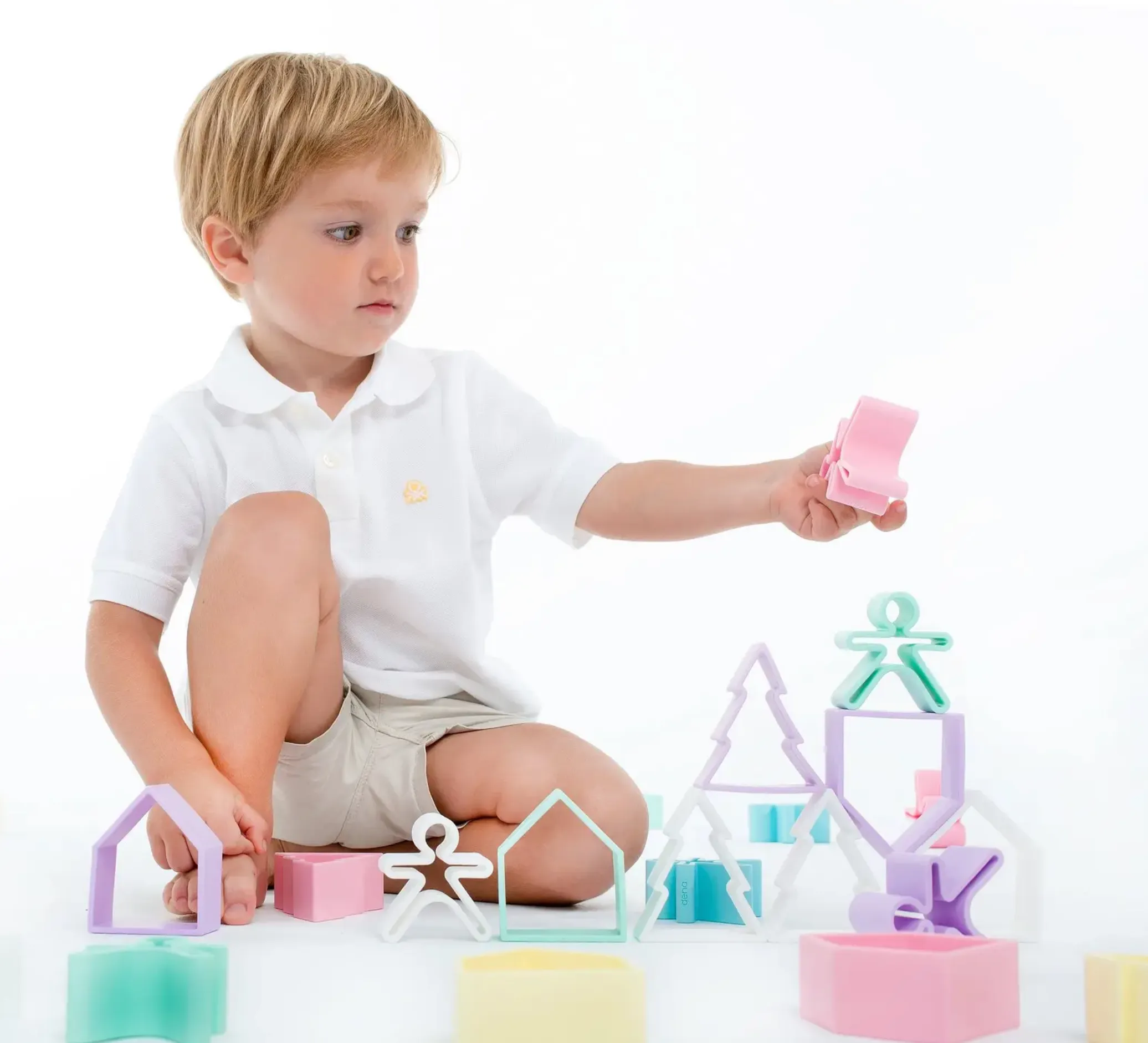 Kid House & Tree 18 Piece Set