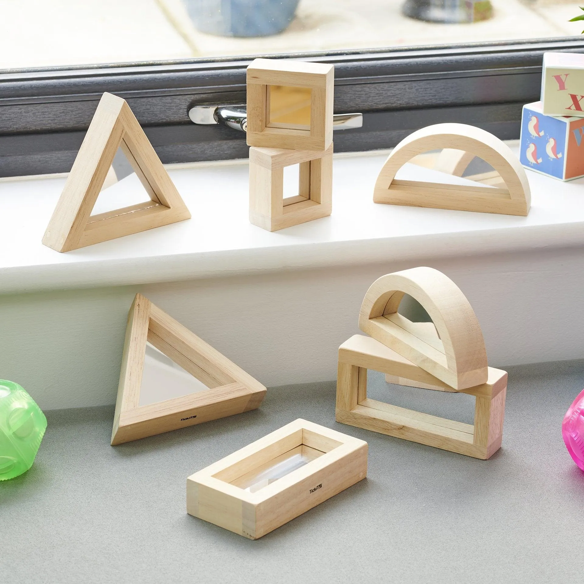 Large Mirror Blocks