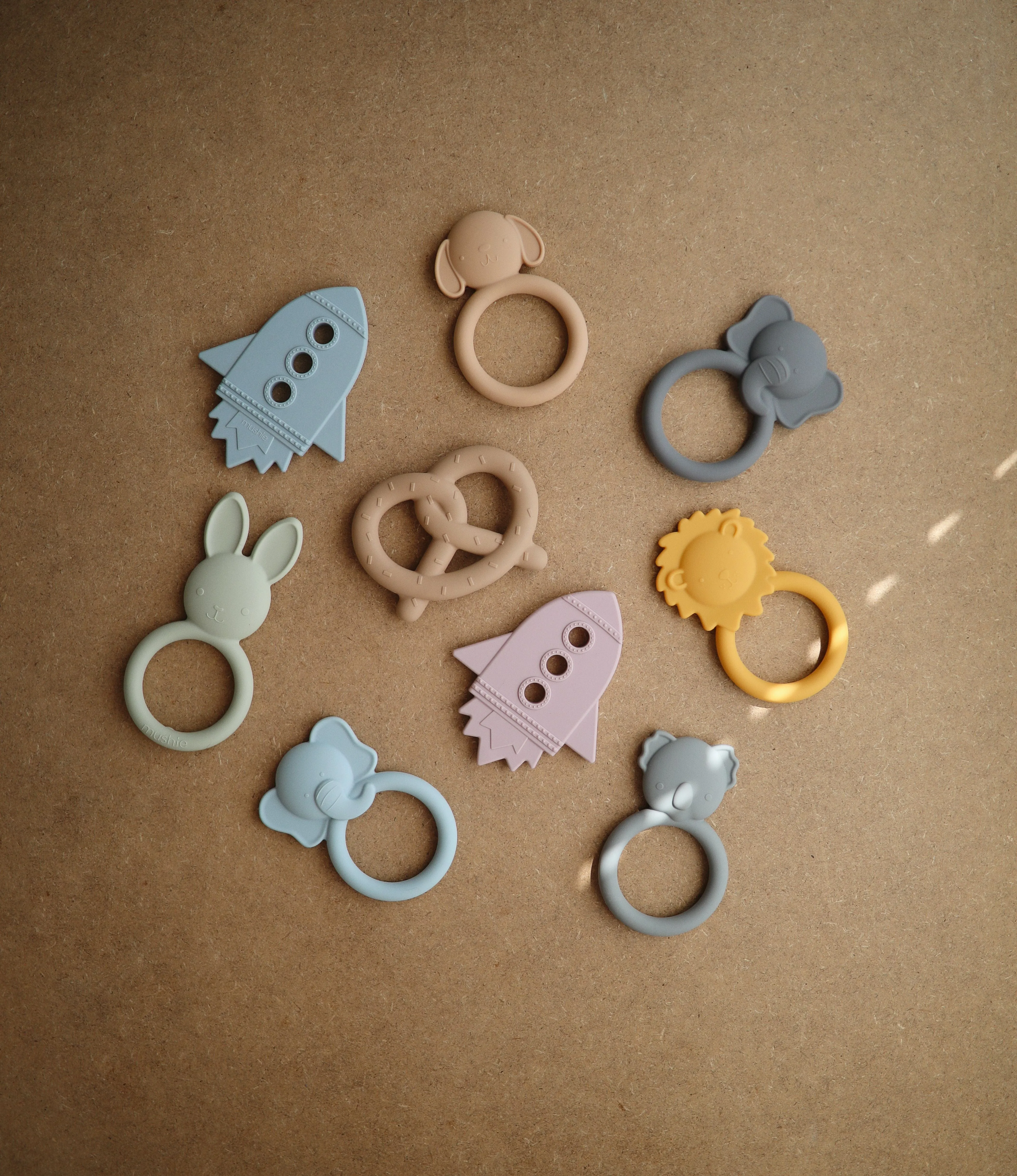 Lion Teether (Soft Yellow)