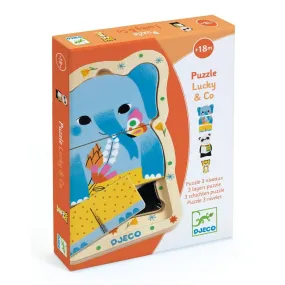 Lucky & Co Layered Wooden Puzzle