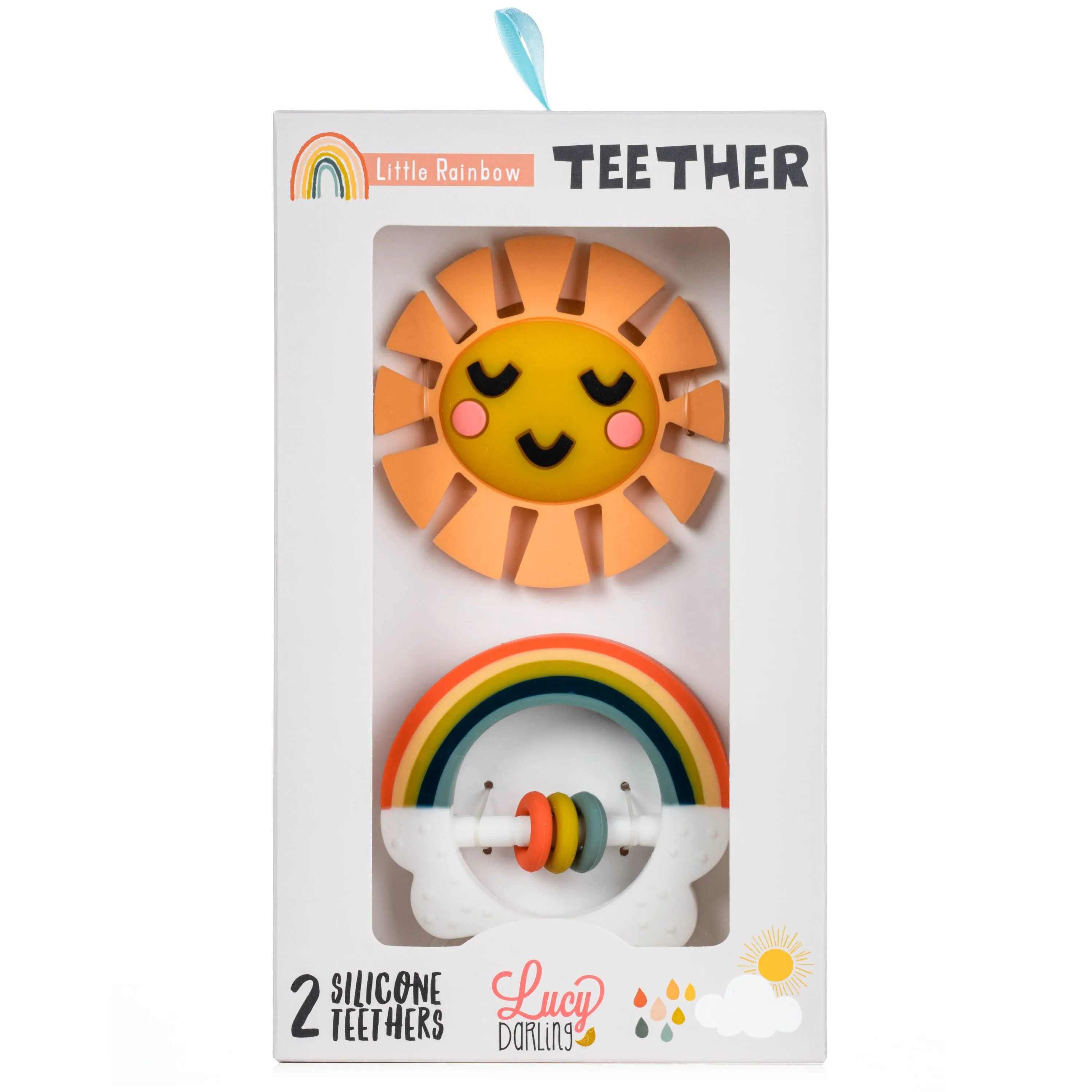 Lucy Darling Little Rainbow Teether Toy