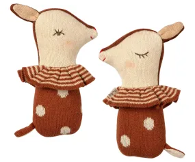 Maileg Bambi Rattle - Rusty