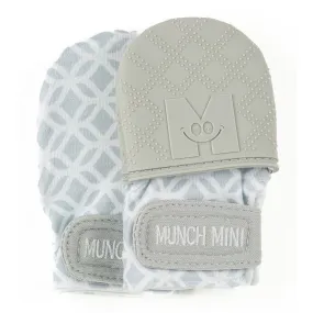 Malarkey Kids Munch Mini Mitt Teething Mitt - Grey Geo