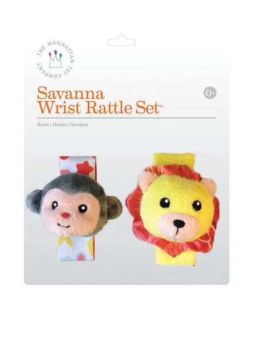 Manhattan Savanna Wrist Rattle Set