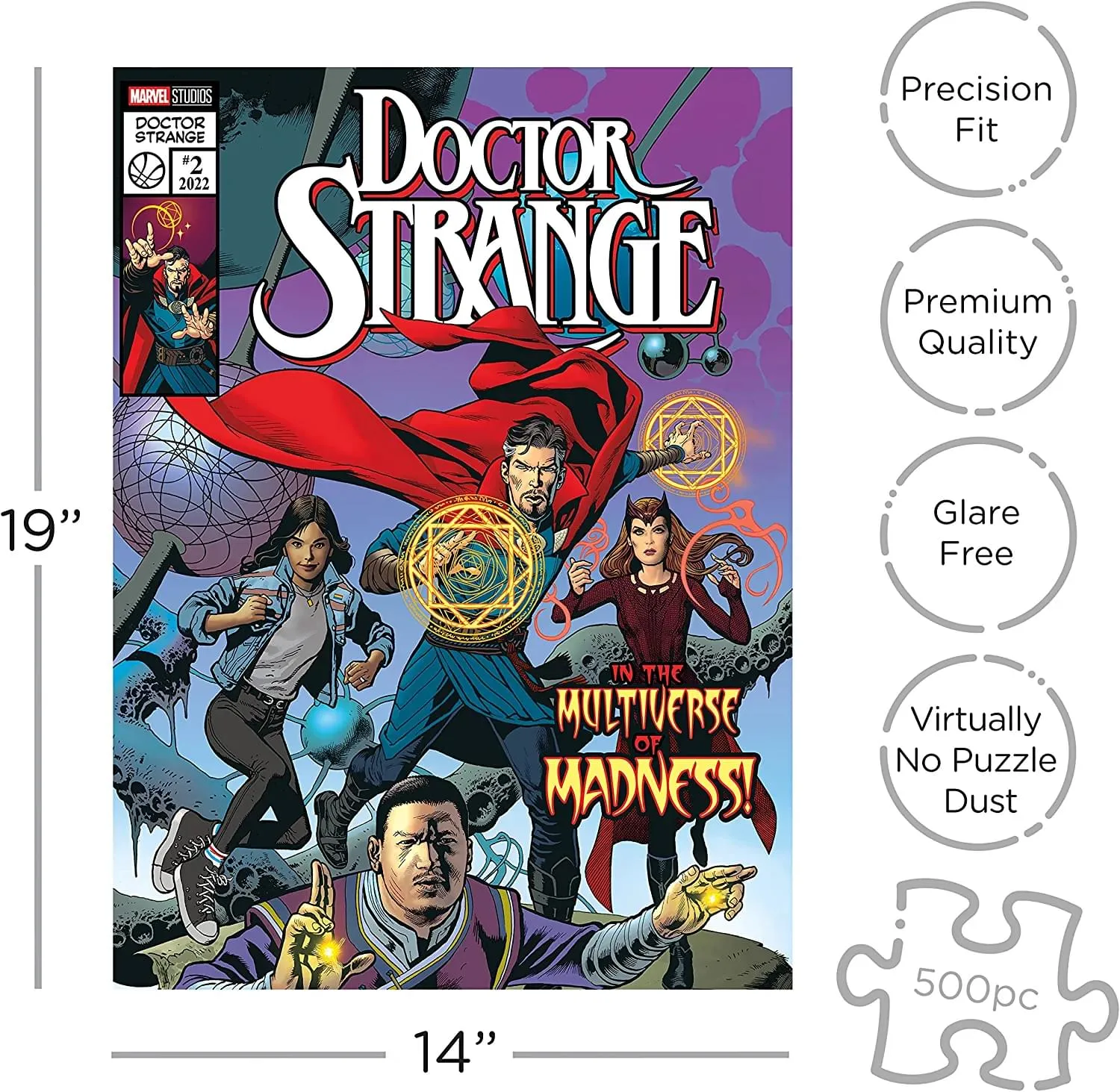 Marvel Doctor Strange MultiVerse Comic 500 Piece Jigsaw Puzzle