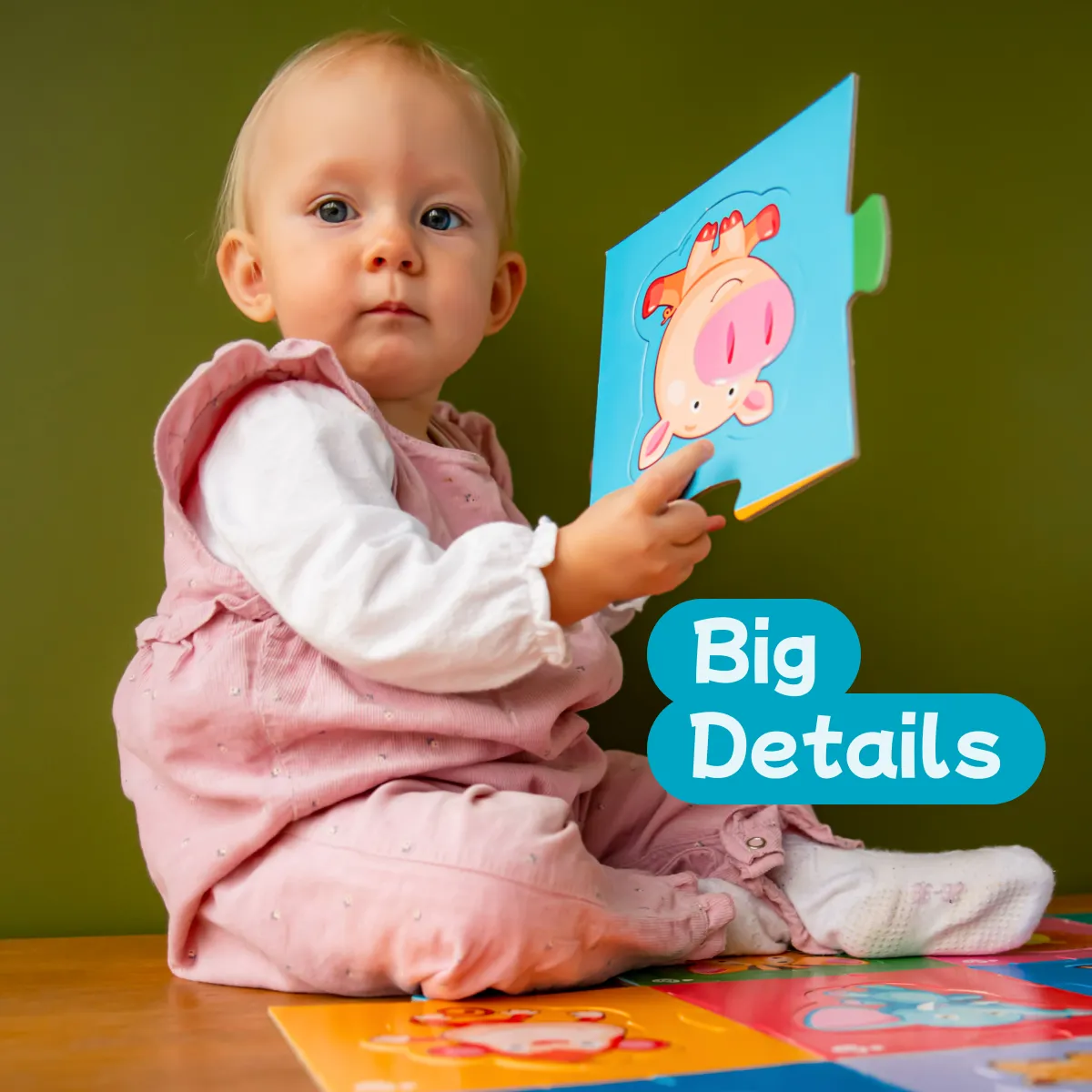 Maxi Puzzles Zoo for Toddlers Age 3  Years