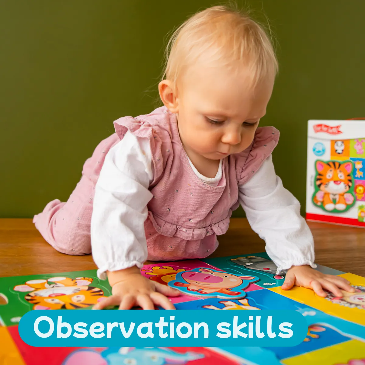 Maxi Puzzles Zoo for Toddlers Age 3  Years