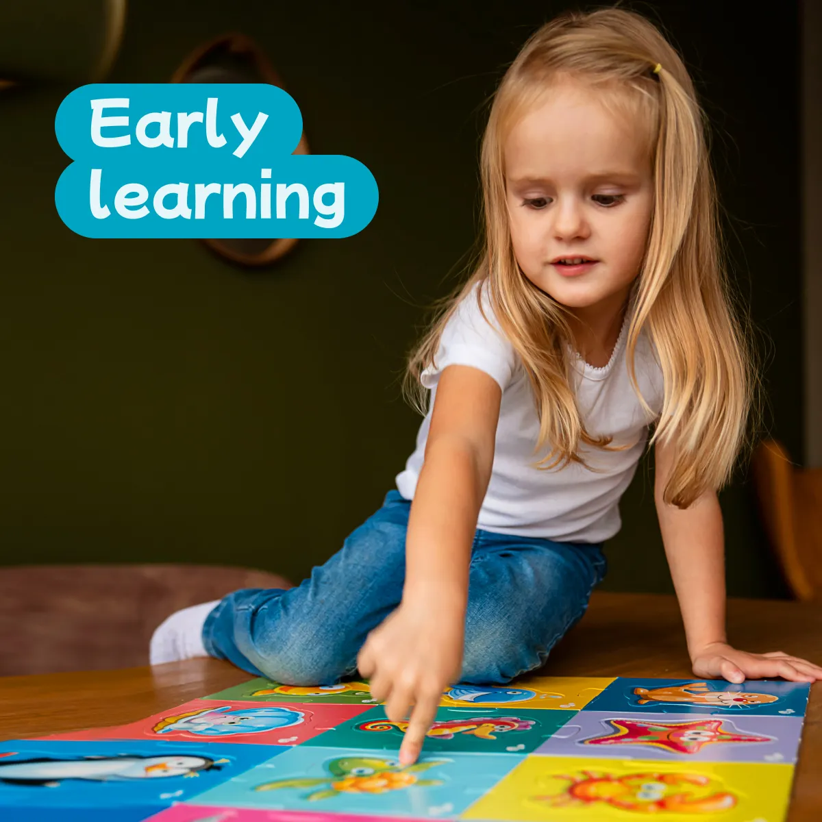 Maxi Puzzles Zoo for Toddlers Age 3  Years