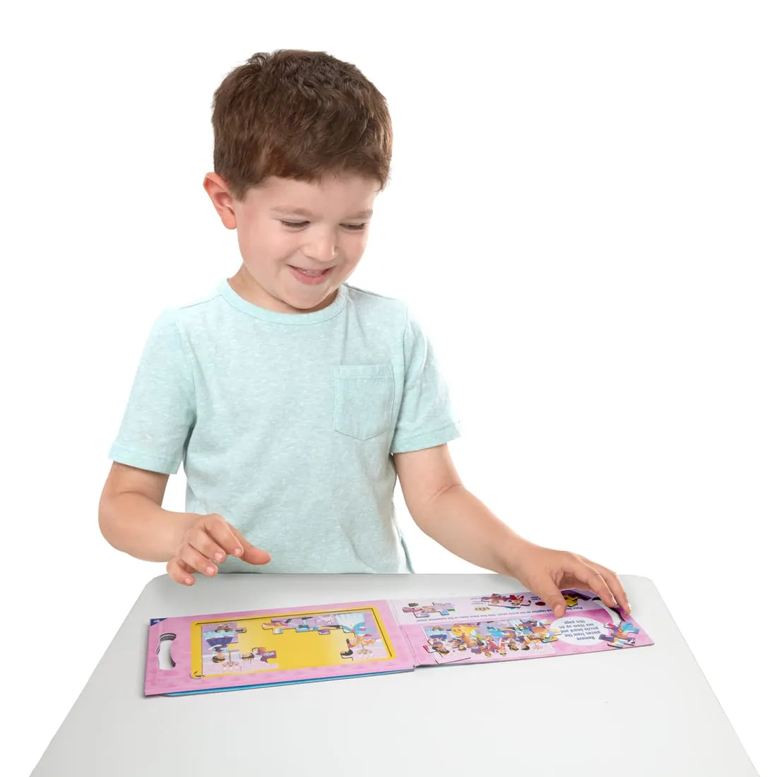 Melissa & Doug Take Along Magnetic Jigsaw Puzzles - Princess