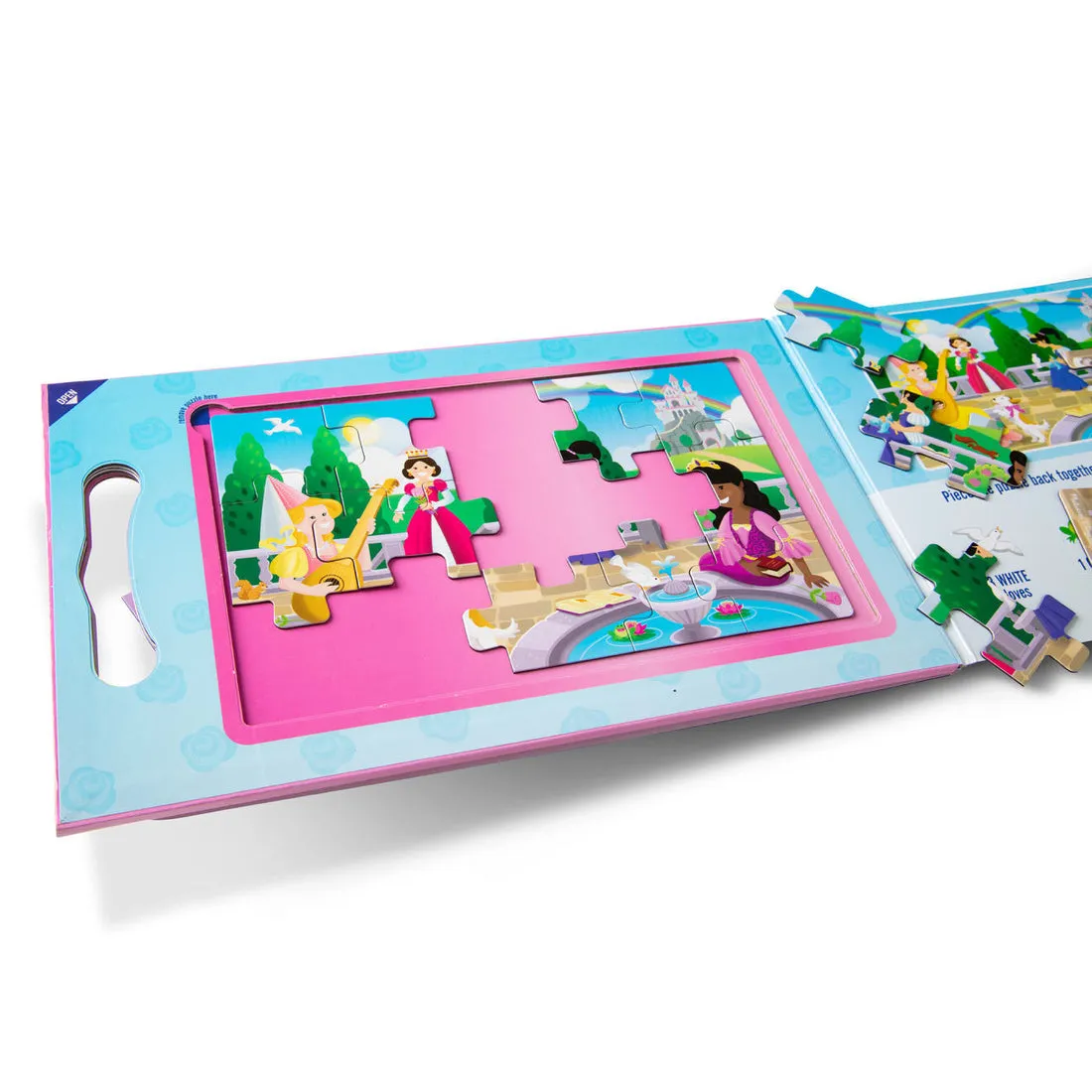 Melissa & Doug Take Along Magnetic Jigsaw Puzzles - Princess
