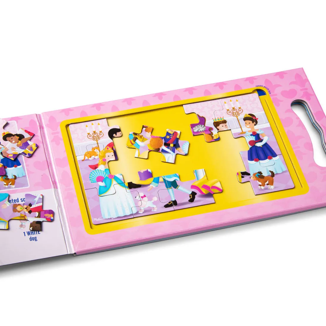 Melissa & Doug Take Along Magnetic Jigsaw Puzzles - Princess