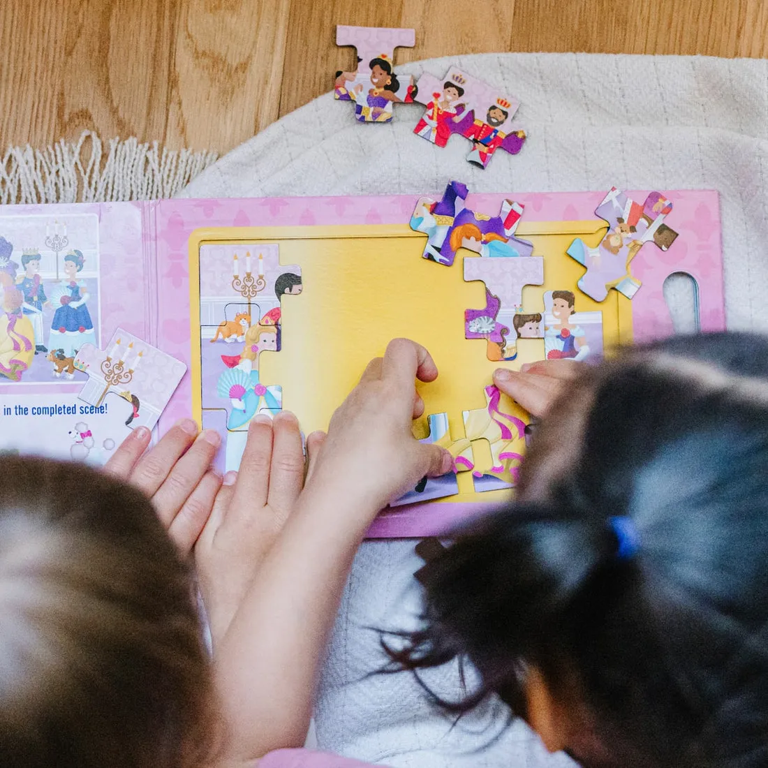 Melissa & Doug Take Along Magnetic Jigsaw Puzzles - Princess