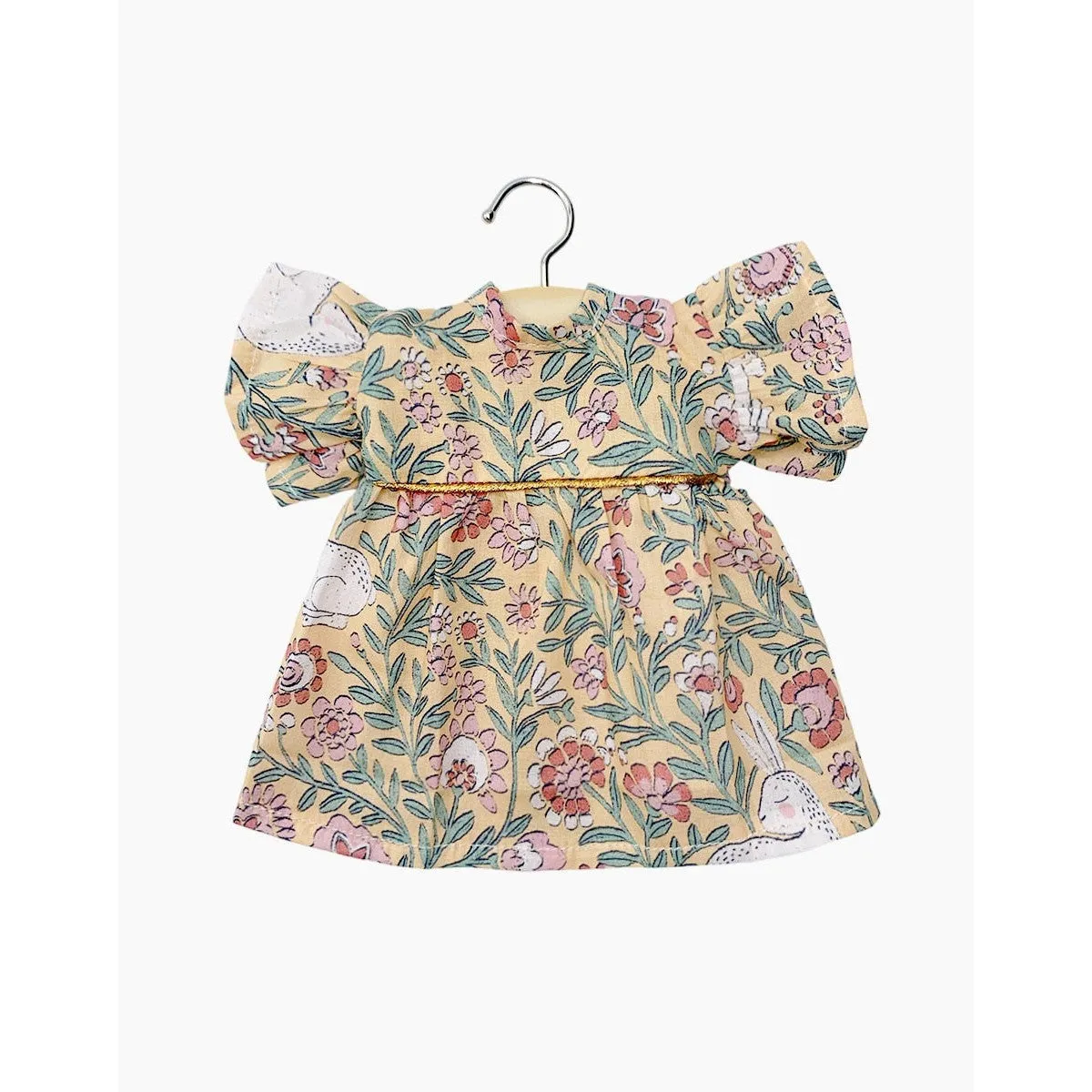 Minikane amigas Daisy cotton dress in bohemian rabbits