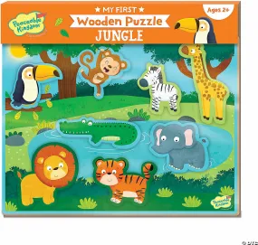 My First Wooden Puzzle: Jungle