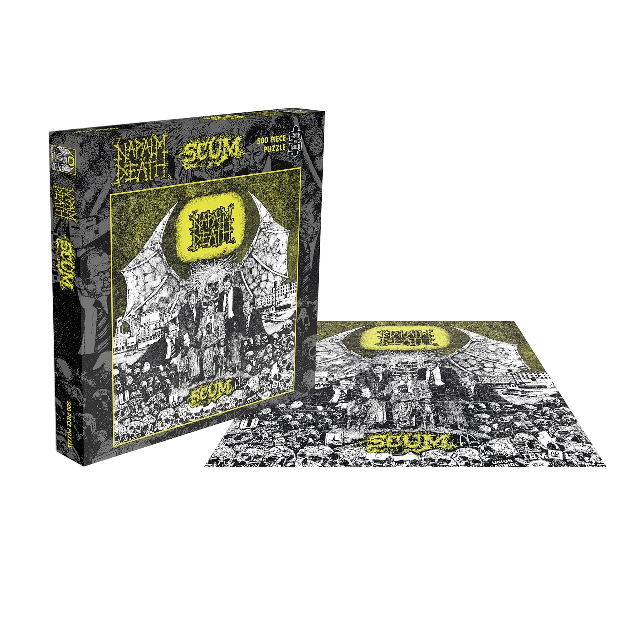Napalm Death Scum 500 Piece Jigsaw Puzzle