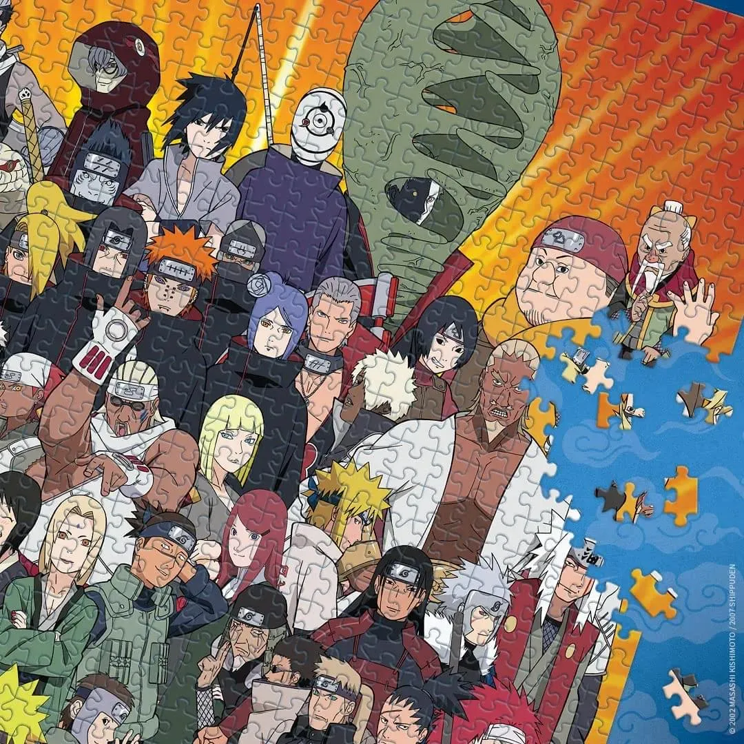 Naruto Cast 1000 Piece 1000 Piece Jigsaw Puzzle