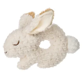 Oatmeal Bunny Ring Rattle