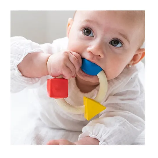 Oli & Carol Bauhaus Movement Teething Ring Basic