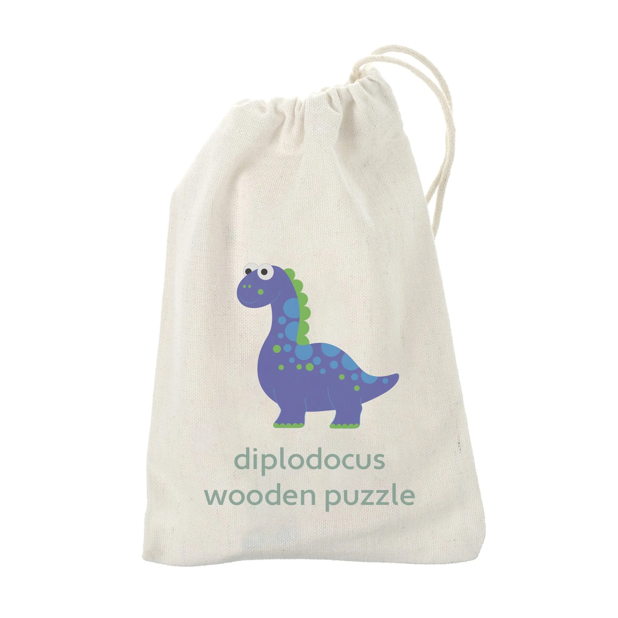 Orange Tree Wooden Diplodocus Puzzle
