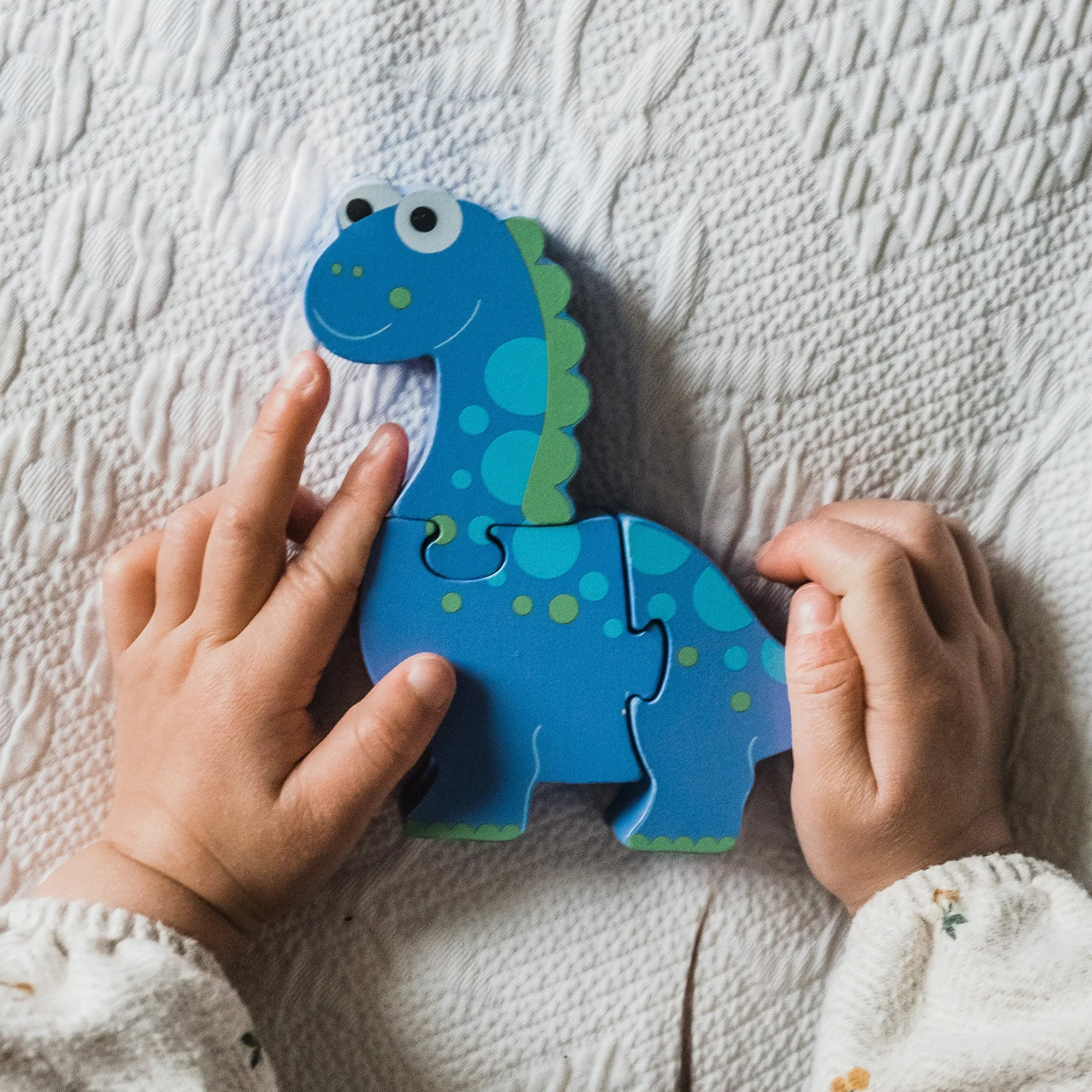 Orange Tree Wooden Diplodocus Puzzle