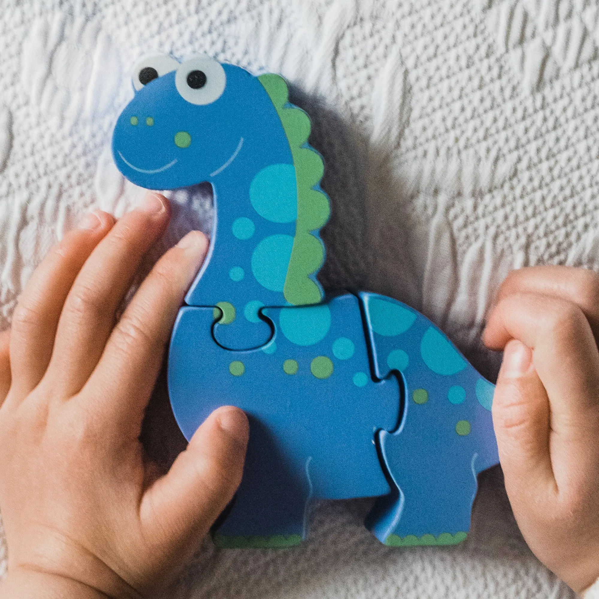 Orange Tree Wooden Diplodocus Puzzle