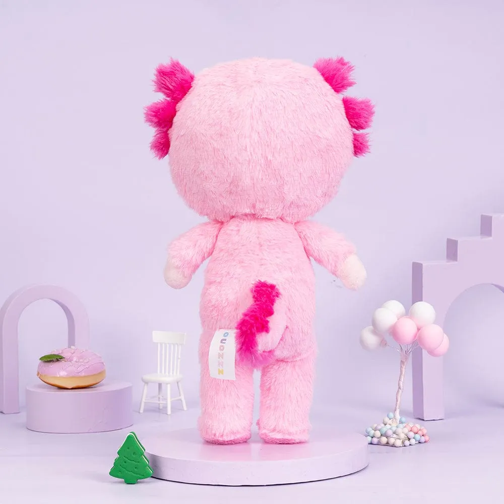 Personalized Pink Newt Plush Baby Doll