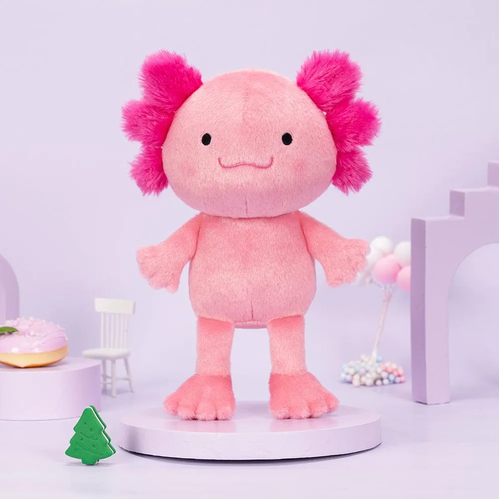 Personalized Pink Newt Plush Baby Doll