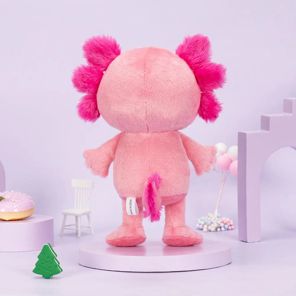 Personalized Pink Newt Plush Baby Doll