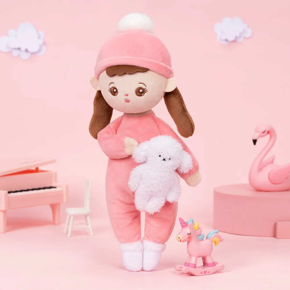 Personalized Plush Mini Baby Braid Girl Doll & Gift Set
