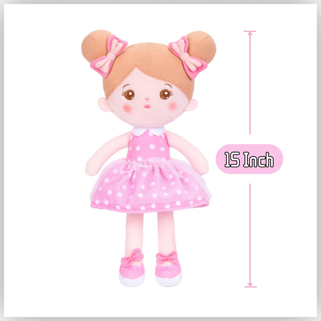 Personalized Sweet Pink Girl Doll