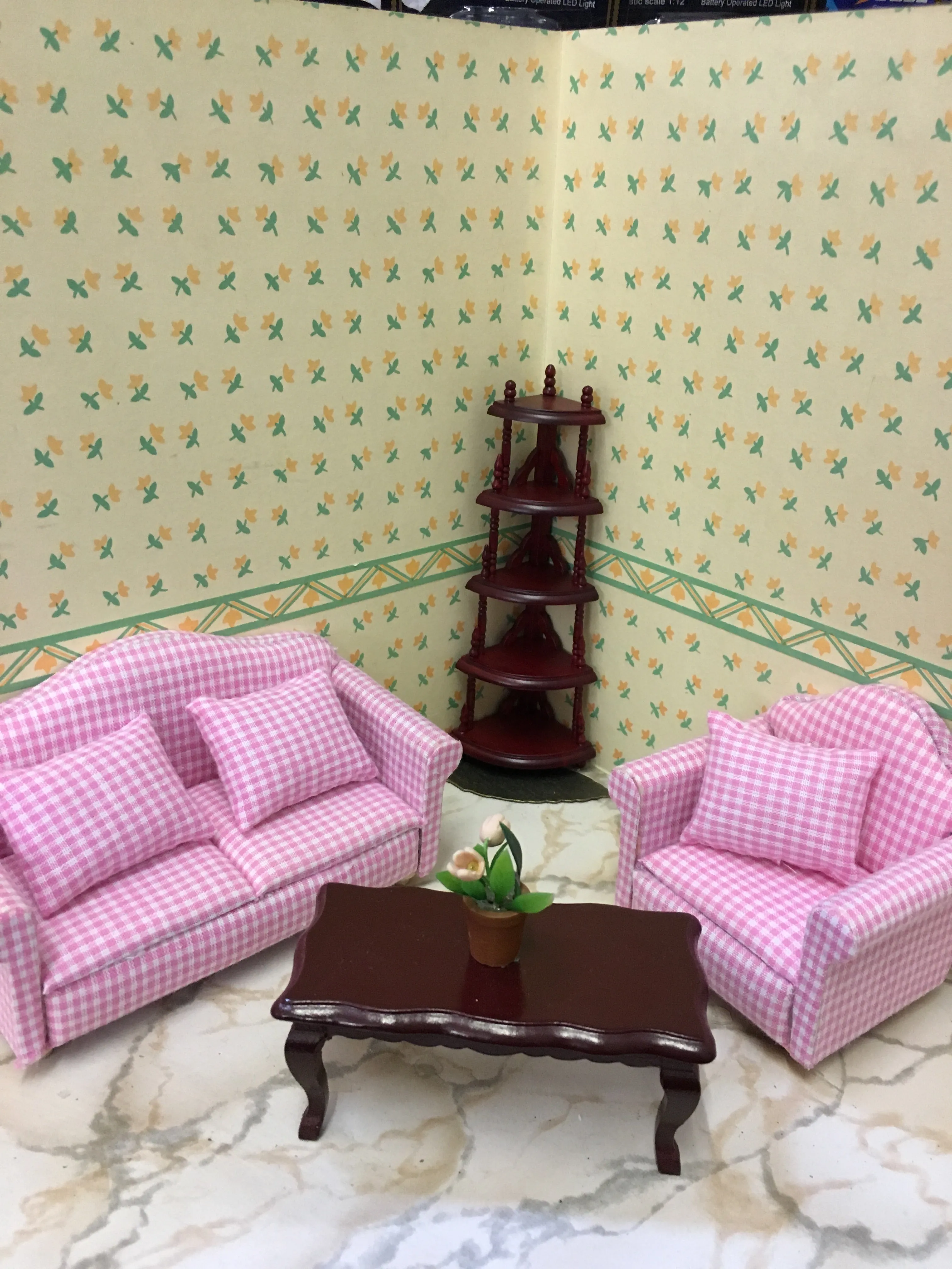 Pink Armchair