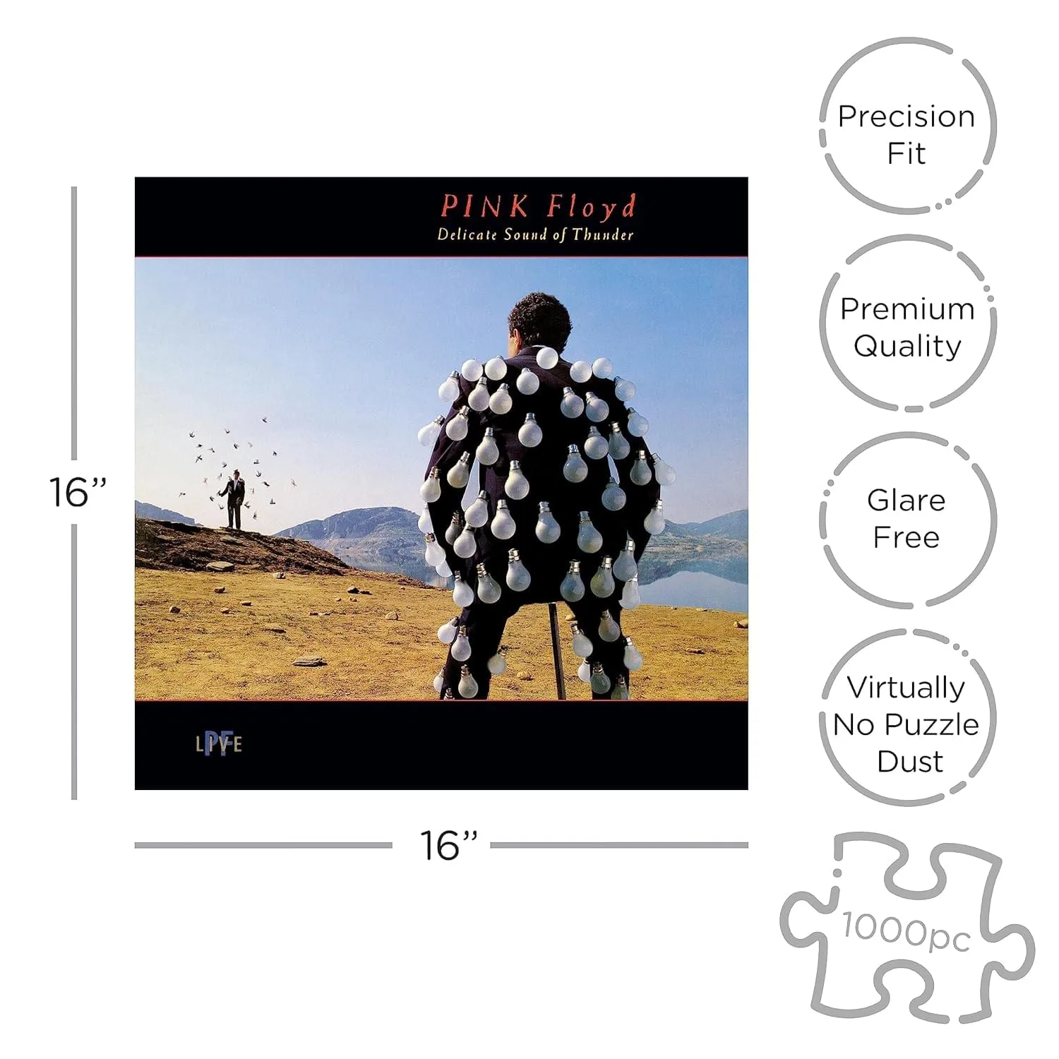 Pink Floyd Delicate Sound Of Thunder 1000 Piece Jigsaw Puzzle