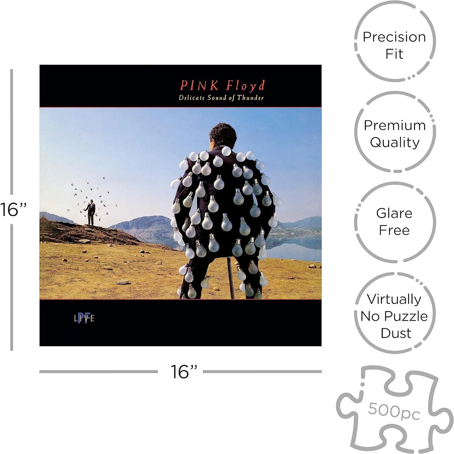 Pink Floyd Delicate Sound Of Thunder 500 Piece Jigsaw Puzzle
