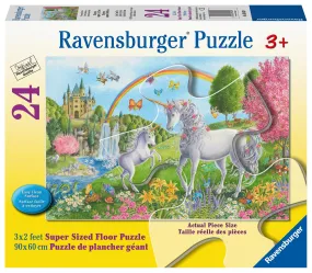 Prancing Unicorns - 24pc Floor Puzzle