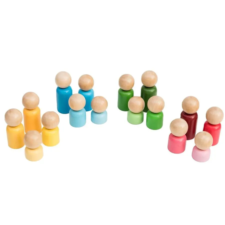 Rainbow Families (16 Pieces)