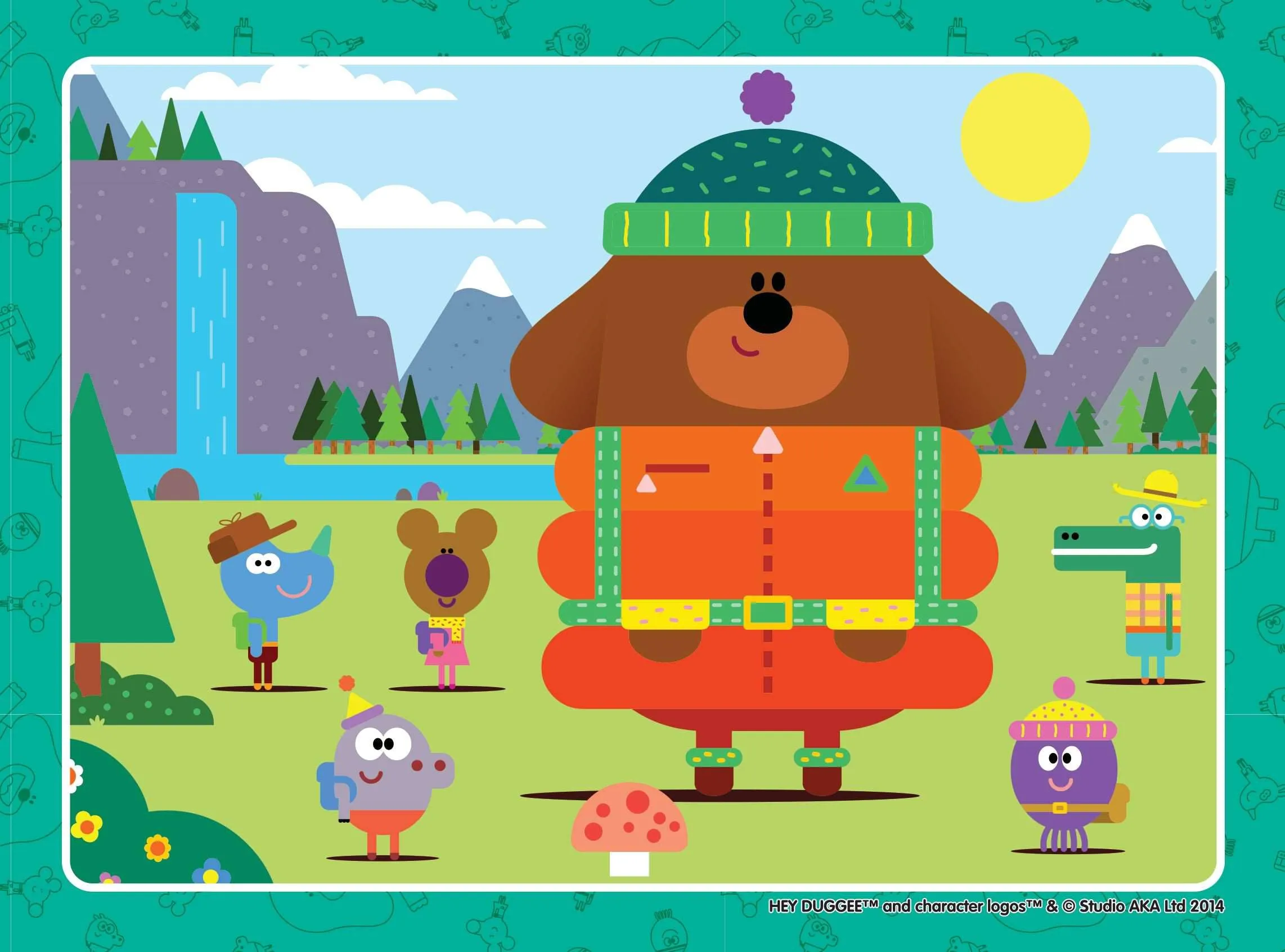 Ravensburger - Hey Duggee 4 in a Box 12 16 20 24 pieces
