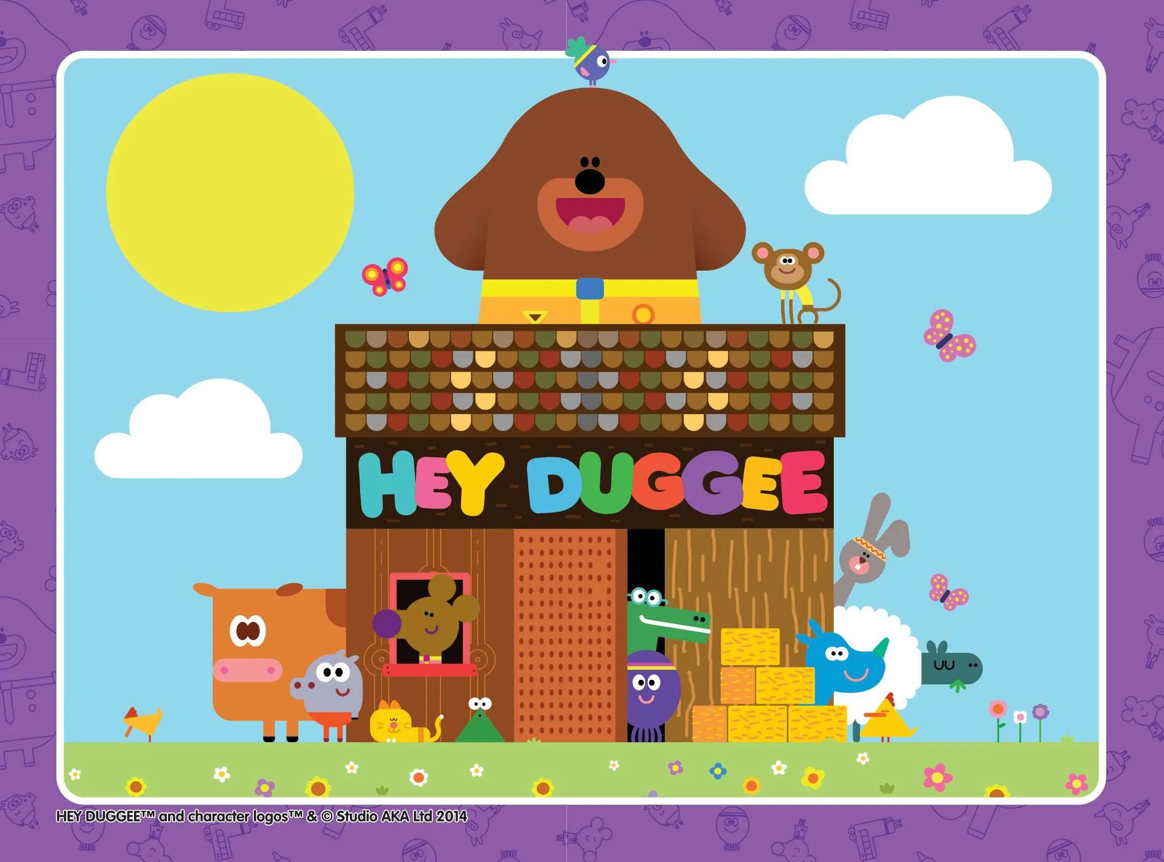 Ravensburger - Hey Duggee 4 in a Box 12 16 20 24 pieces