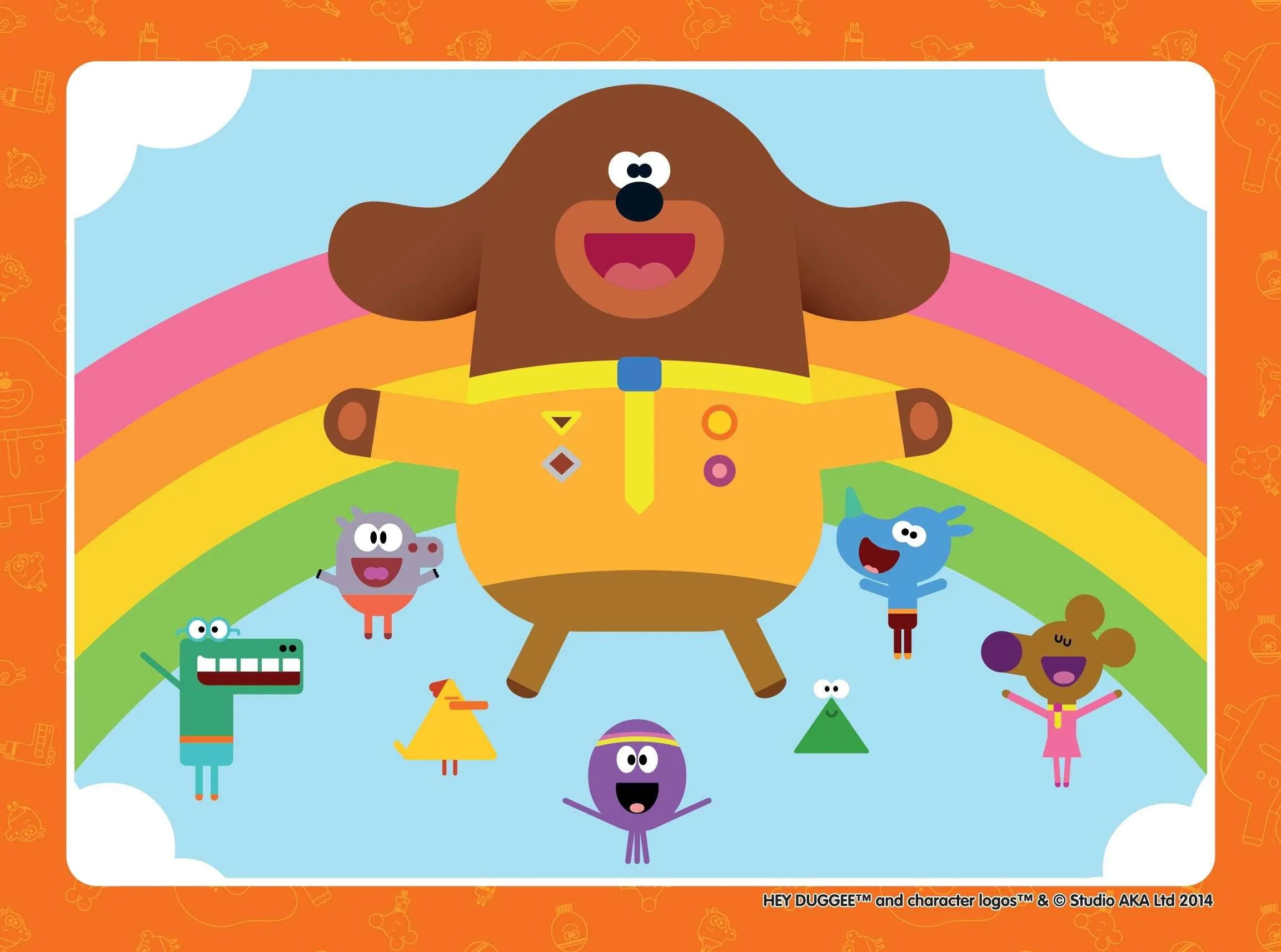 Ravensburger - Hey Duggee 4 in a Box 12 16 20 24 pieces