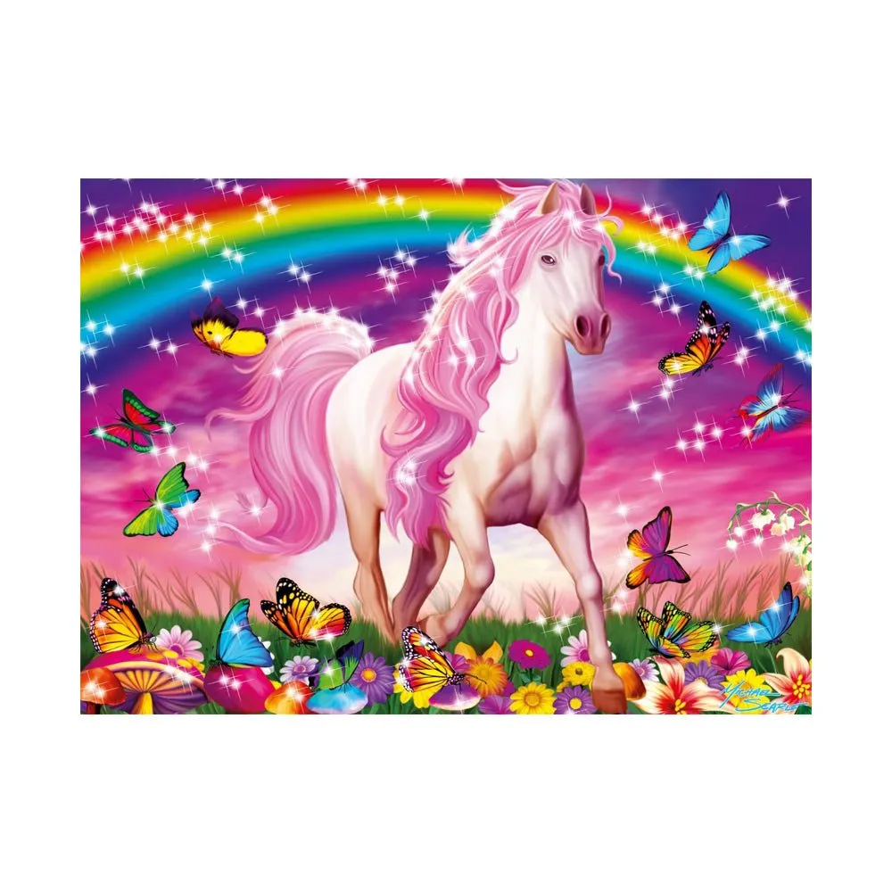 Ravensburger Horse Dream Glitter 100 Piece Puzzle