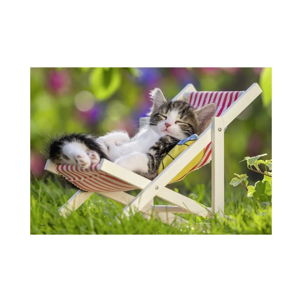 Ravensburger Sleepy Kitten 2 x 24pc Puzzles