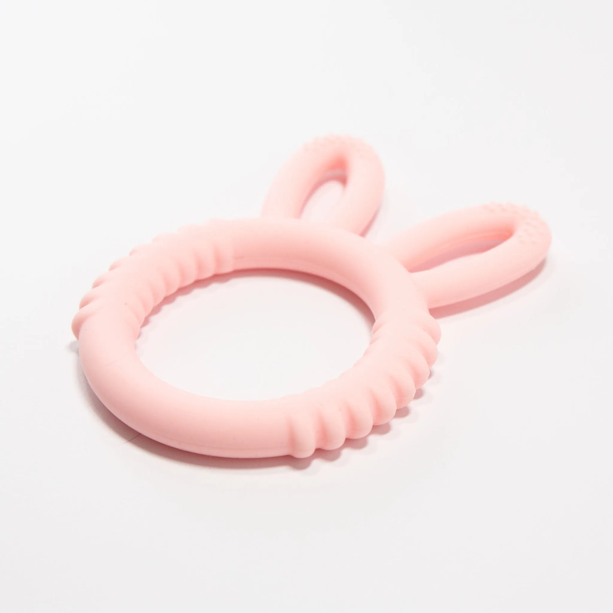 RETIRED - Baby Soother - Silicone Bunny Teething Ring