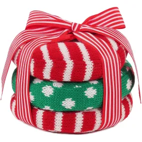 Rosewood Festive Kitty Toy Doughnuts