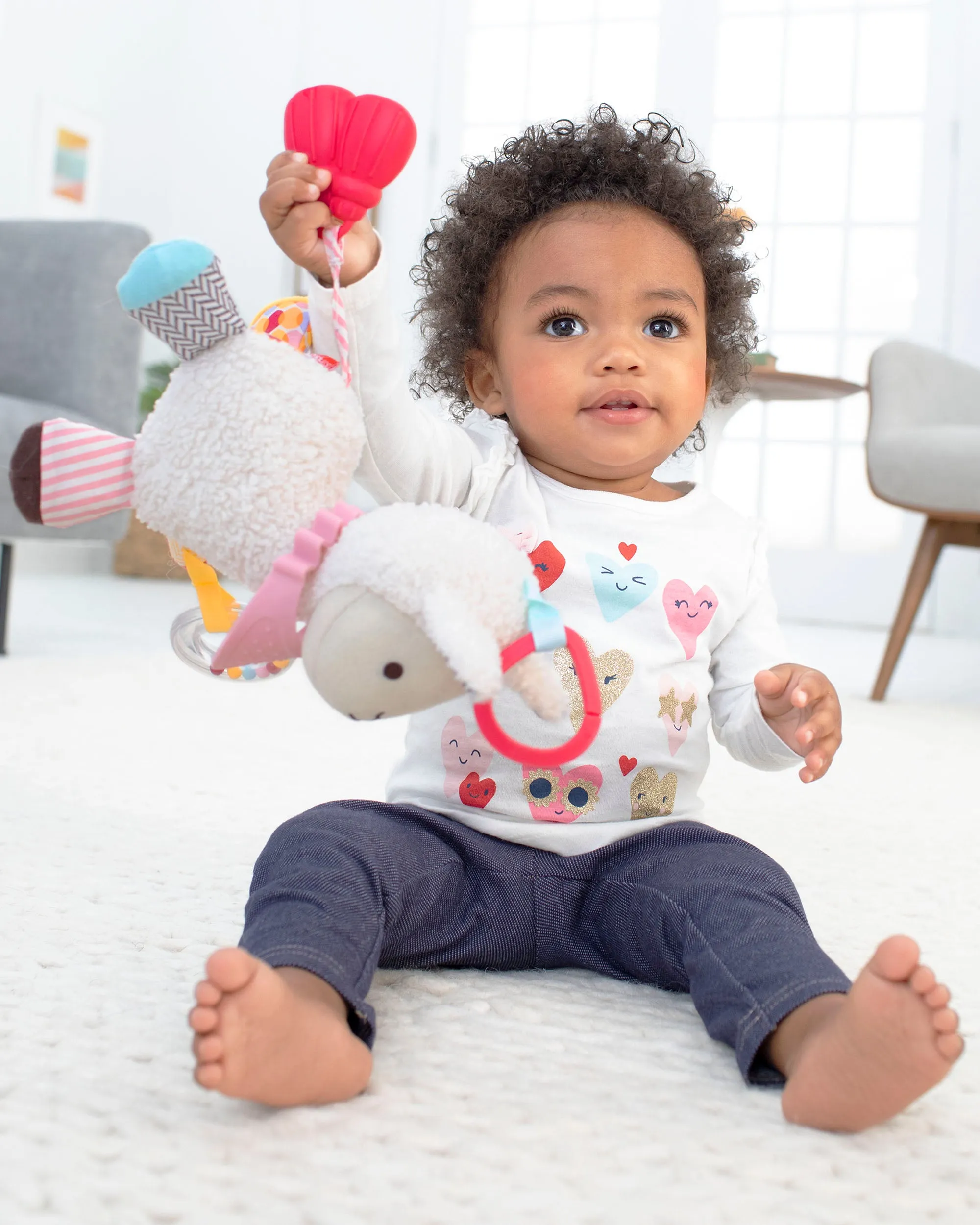 Skip Hop Llama Bandana Buddies Activity Toy