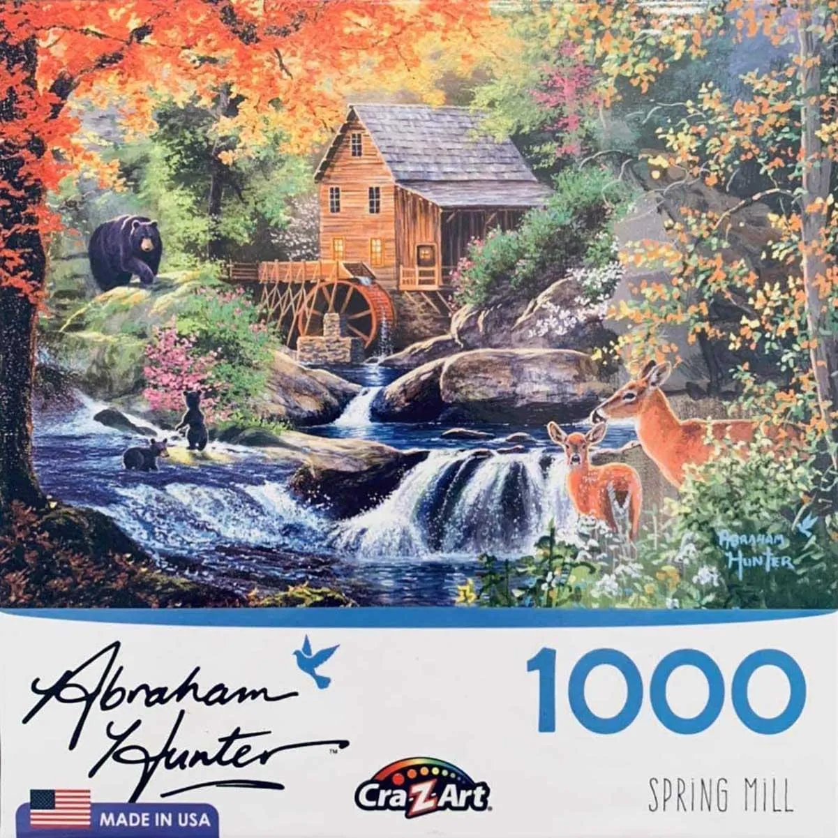 Spring Mill by Abraham Hunter 1000 Piece Jigsaw Puzzle