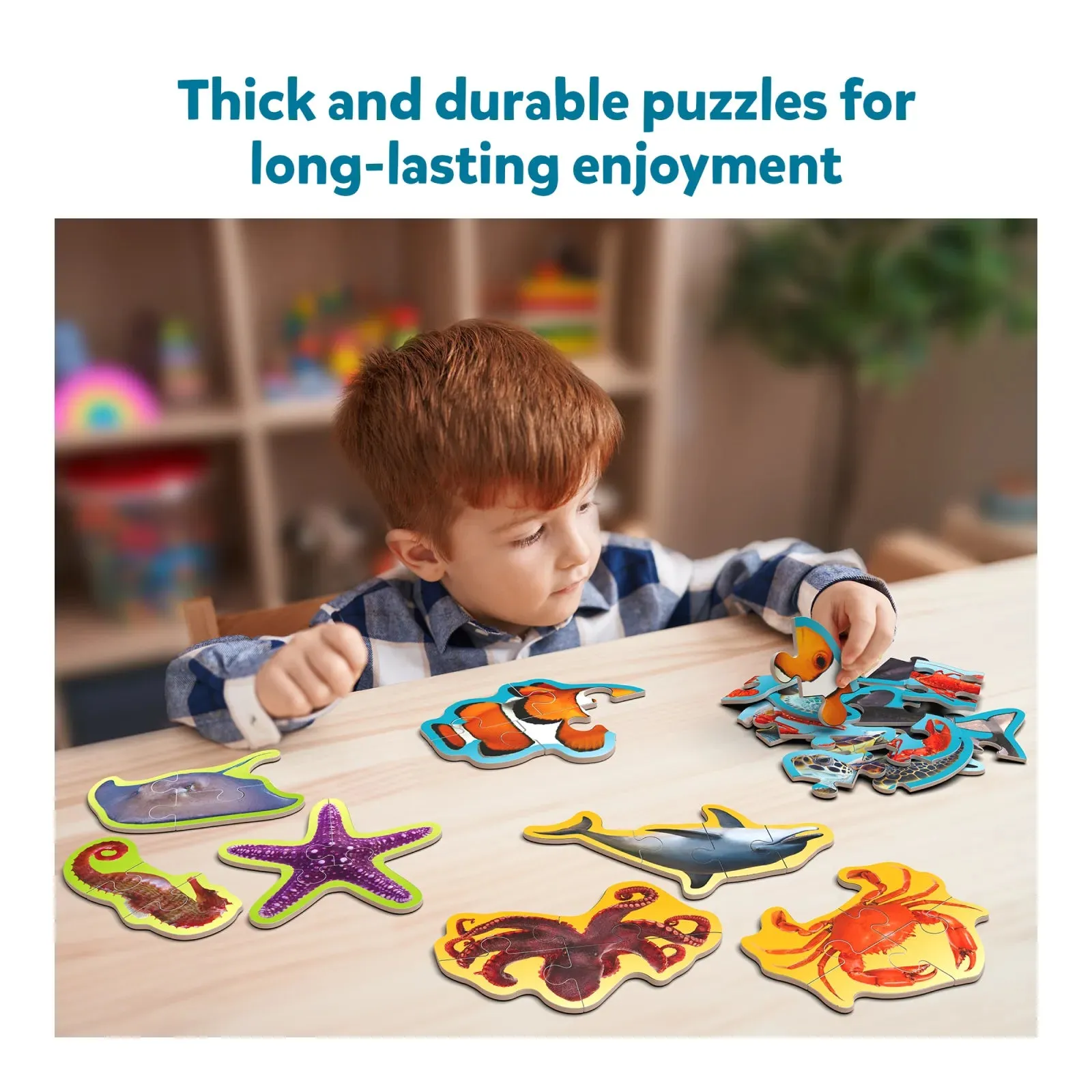 Step By Step Puzzle: Underwater Animals (ages 3 )