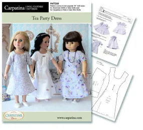 Tea Dress - Multi-Sized Pattern PDF or Print