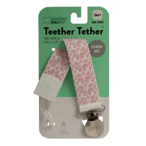 Teether Tether - Pink Floral