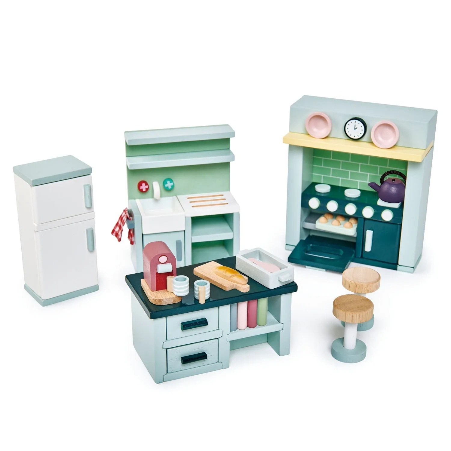 Tenderleaf Doll Family & Furniture Bundle (Direct Shipping)